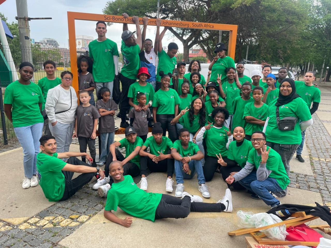 Our Team competing at Sci-Bono Discovery Centre Johannesburg